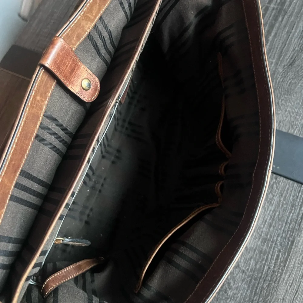 Brown Frye Leather Men's Bag